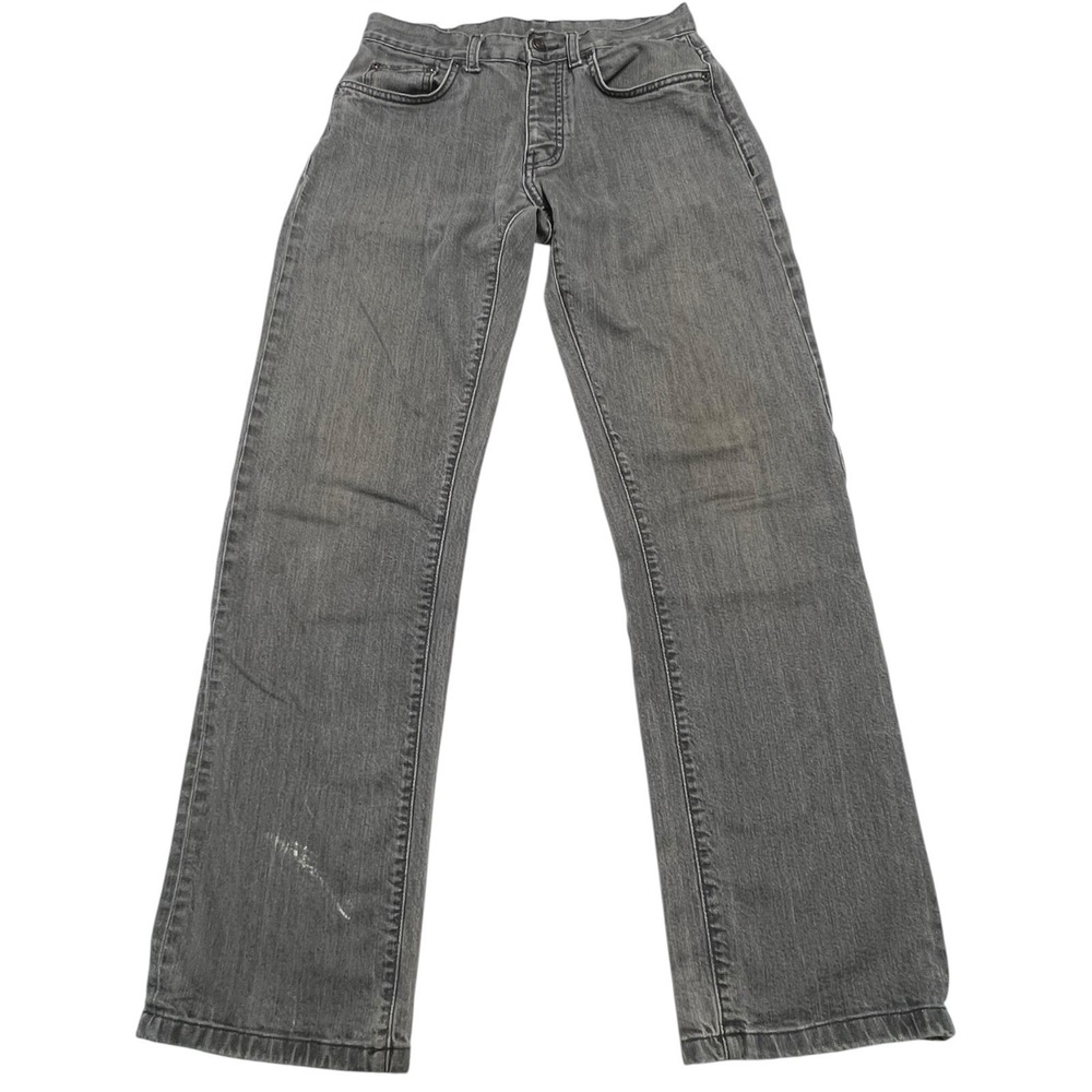 Patagonia Jeans Men's 28x30 Straight Leg Button Fly Organic Cotton Gray - Picture 1 of 10